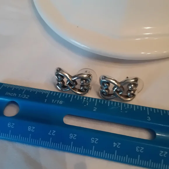 Brighton Balboa Heart Post Earrings - Picture 5 of 5